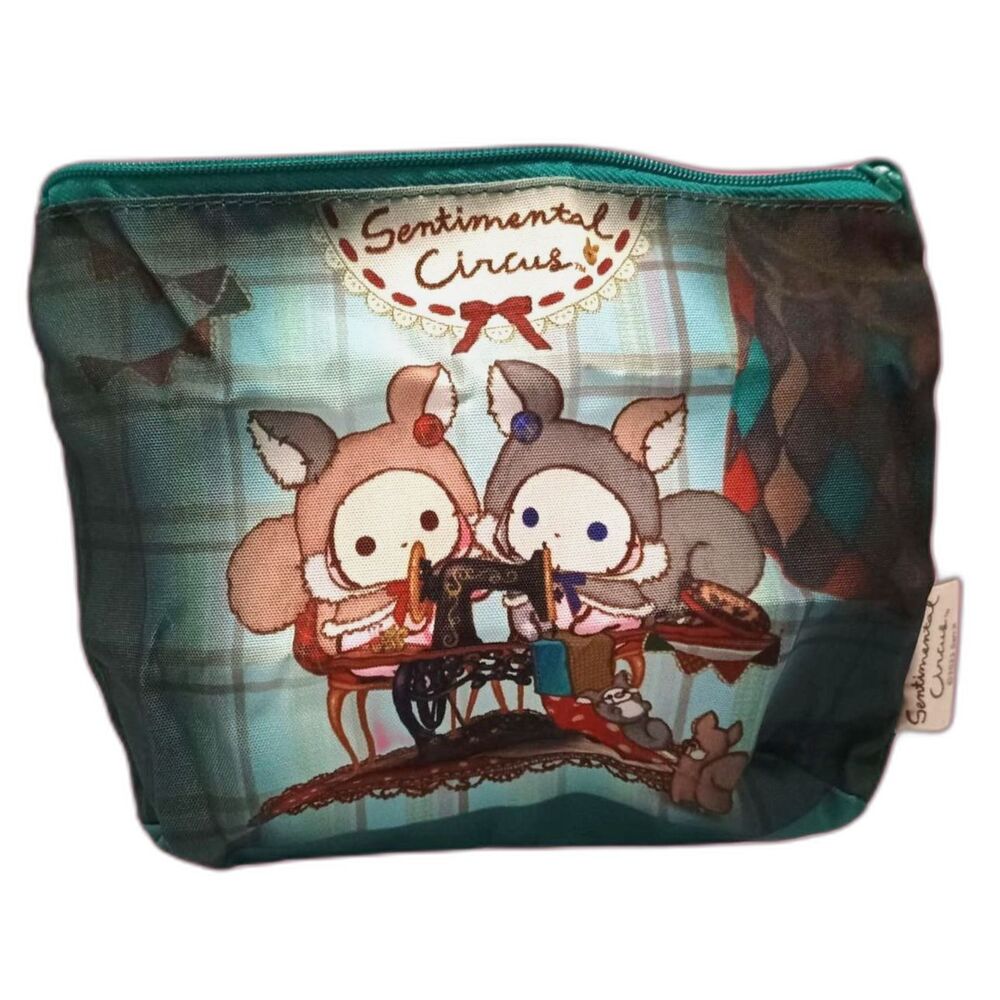 Sentimental circus cosmetics bag / pouch